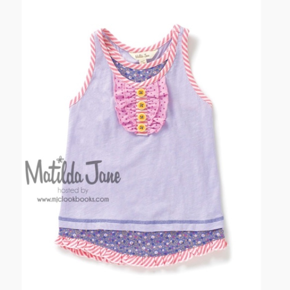 Matilda Jane “Bean Bag Toss” tank with matching shorts
